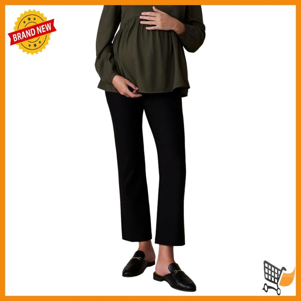 Super Stretch Maternity Work Pants Straight Leg 29-Inch Inseam